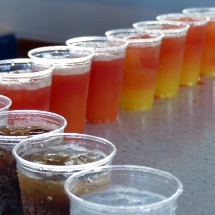 a close up of a drink