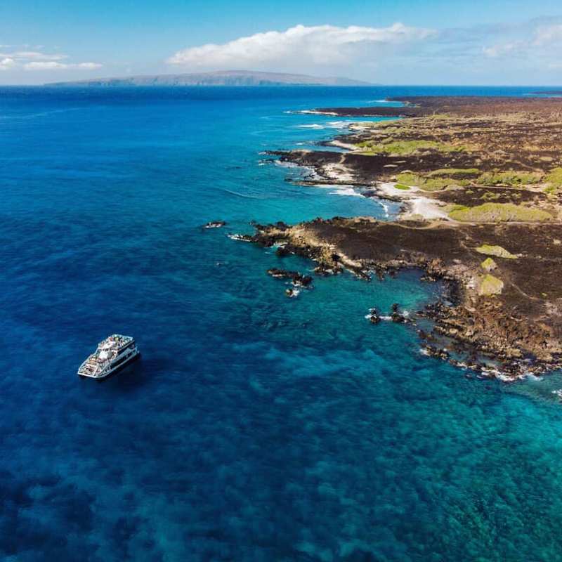 a group of people on a rocky beach next to the ocean